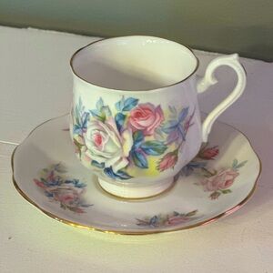 Royal Albert vintage floral China tea cup